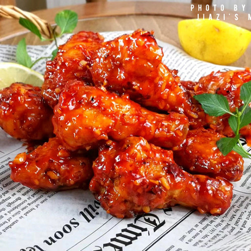 Alitas de pollo agridulces estilo vietnamita