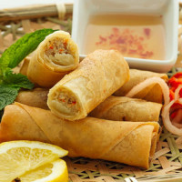 Rollitos vietnamitas de verdura